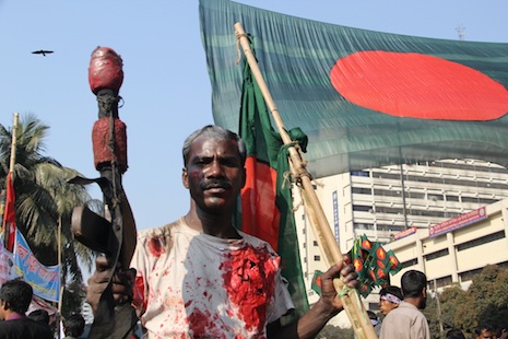 Street clashes in Bangladesh are frequent and violent