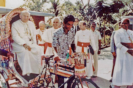 Faithful remember John Paul II