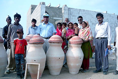 Caritas helps villagers with clean water