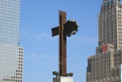 Atheists fight to remove steel cross from 9/11 site