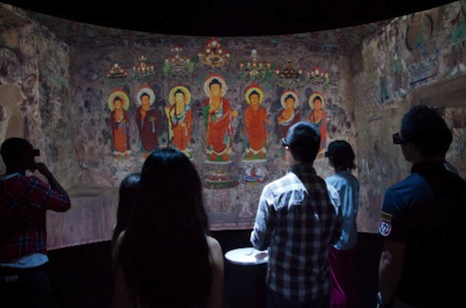 Ancient holy grotto perfectly recreated by 3-D technology