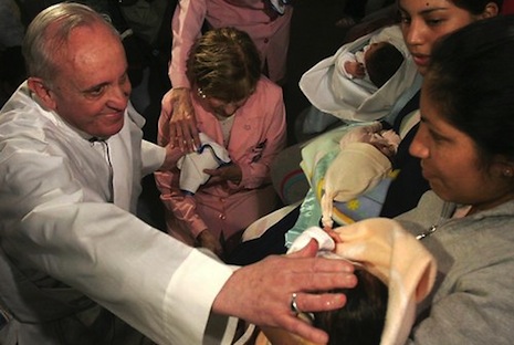 Pope says human trafficking signifies world's worship of money