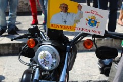 For sale: Harley-Davidson, one papal owner