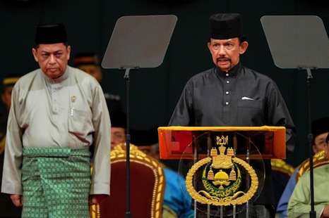 Brunei introduces tough new Shari'ah punishments