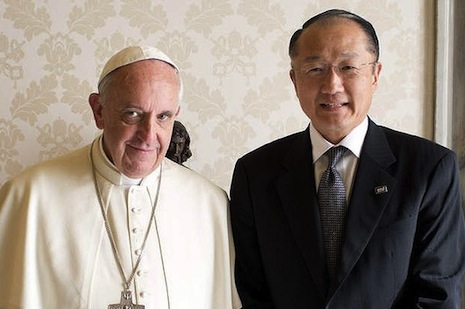 Pope and World Bank chief discuss joint action on poverty