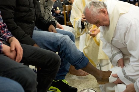 Why do some Catholics dislike Pope Francis washing feet?