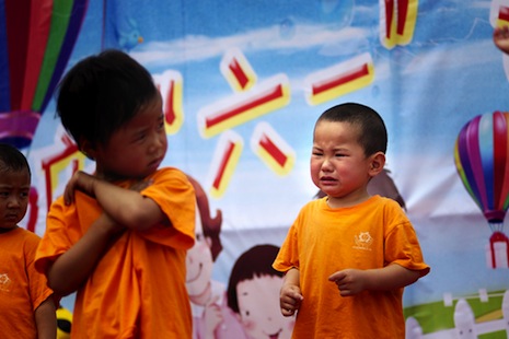 Children: collateral victims of China's mass migration