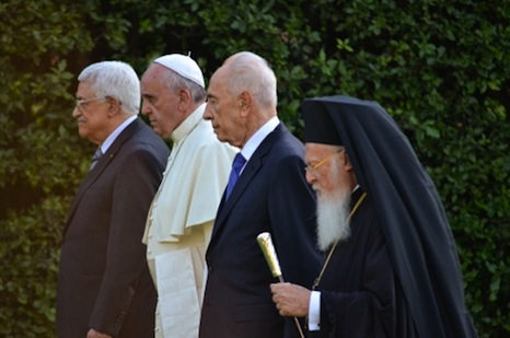 Pope, two presidents and a patriarch pray for peace