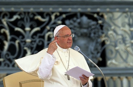 Pope says world economics inevitably lead to war
