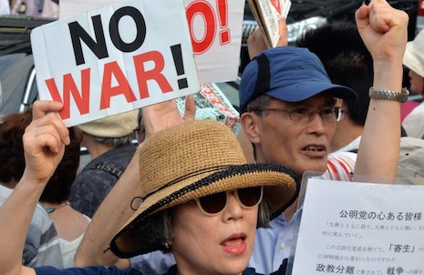 Japan bishops issue statement opposing military shift 
