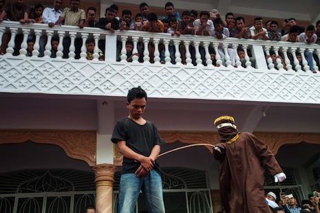 Indonesia's Aceh province proposes 100 lashes for gay sex