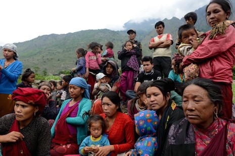 Nepal quake leaves remote villages cut off as monsoon begins