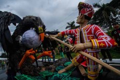 Politics, culture meet in Philippine Christmas tradition