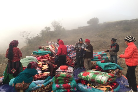 Nepal earthquake survivors brave difficult winter