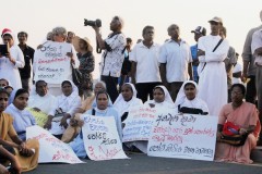 Sri Lankan protest demands end of divisive port project