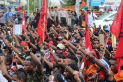 Papuans rally to protest Indonesia's rights policies