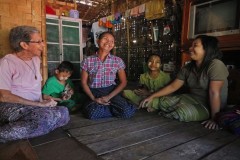 Making a difference for mothers living with HIV in Myanmar