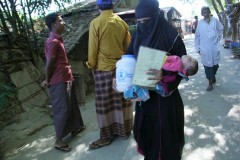 Rohingya refugees return to Rakhine, search for loved ones 