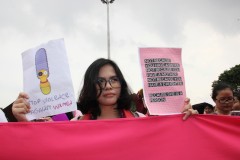 Indonesian women march for equal rights