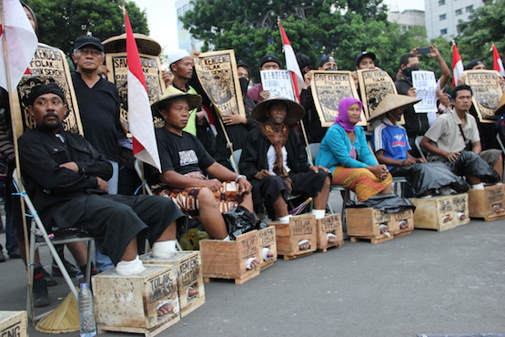 Church supports environmental protest in Jakarta