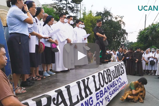 Penitential Walk held in Manila for those who suffer