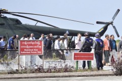 UN Security Council delegation visits northern Rakhine