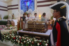Philippine town witnesses 'miracle' during saint's visit