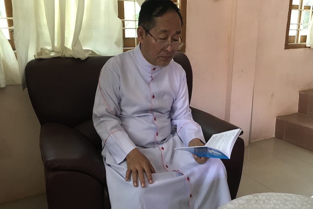 Myanmar bishop writes books to promote peace, morality