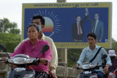Rainsy calls for popular uprising in Cambodia
