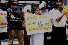 Wife of missing Sri Lankan journalist gets death threats