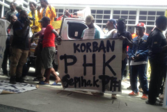 Fired Freeport workers seek Papuan legislators' help