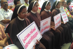 Kerala nuns seek arrest of bishop accused of rape