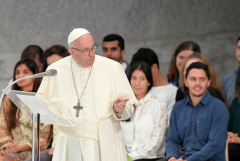Christians must put beatitudes into practice, pope says