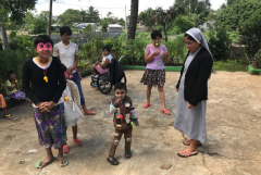 Myanmar nuns give hope to handicapped and orphans