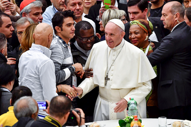 The cry of the poor becomes louder, says pope