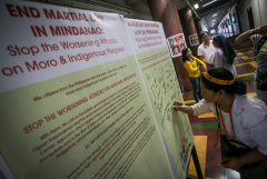 Filipino Muslims, tribals start anti-martial law petition 
