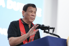 Duterte threatens to put tribal people in hamlets