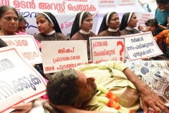 Police charge Indian bishop with raping nun