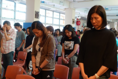 Churches in Hong Kong ring bells for peace
