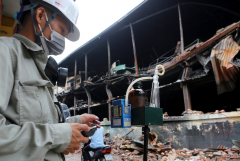 Fears over mercury leak from Vietnam factory fire