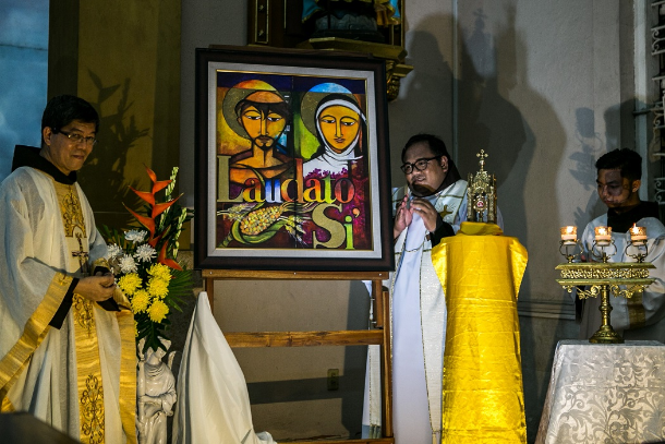 Franciscans' Laudato si' icon starts Asian tour
