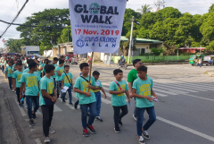 Lay Catholic group holds walk to help poor schoolchildren