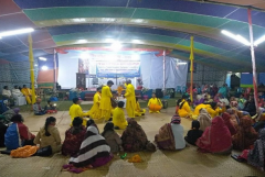 Bangladesh spiritual gathering features religious folk music