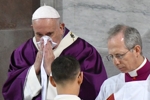 Pope Francis falls ill in virus-stricken Italy