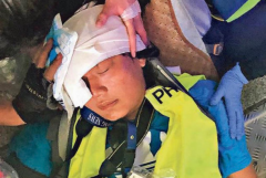 Even medics are targets for Hong Kong police