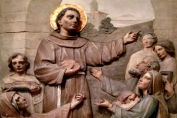 Pope Francis urges young to follow St. Anthony of Padua 