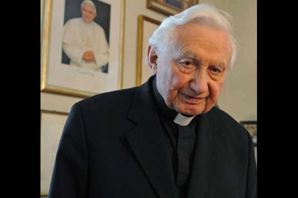 Msgr. Ratzinger, retired pope's brother, dies at 96