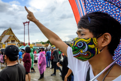 Thai protesters resort to black magic to oust PM