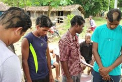 Christians tonsured, accused of cow slaughter in India