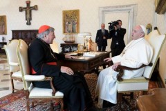  Pope meets Cardinal Pell, thanks him for his 'witness' 
